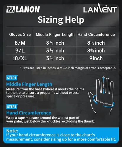 Miniatura 6 de LANON Waterproof Winter Work Gloves, Moisture-permeable PU Coated，Warm Gloves for Freezer & Outdoor Work