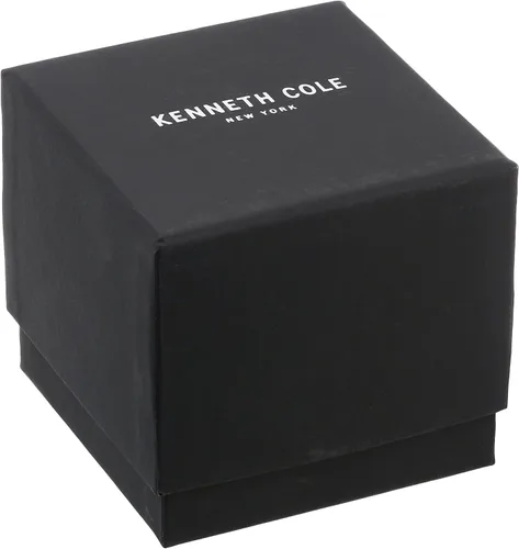 Miniatura 3 de Kenneth Cole New York - Reloj de vestir de cuarzo clásico de acero inoxidable y cuero para mujer