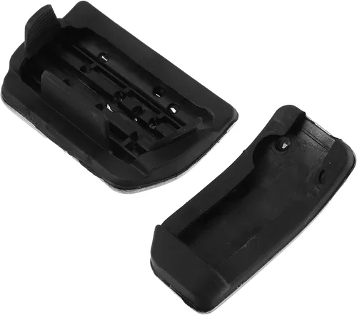 Miniatura 7 de X AUTOHAUX 2 unids pedal de freno pedal acelerador gas cubierta para Volvo XC60 2010-2017 tono plateado