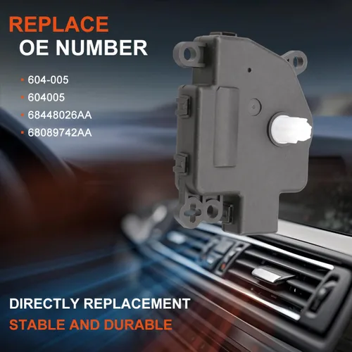 Miniatura 3 de Actuador de puerta de mezcla de aire HVAC para Dodge Ram 1500 2009-2021 Dodge Ram 2500/3500 2010-2019 Ram 4500/5500 2011-2019 - Actuador de puerta