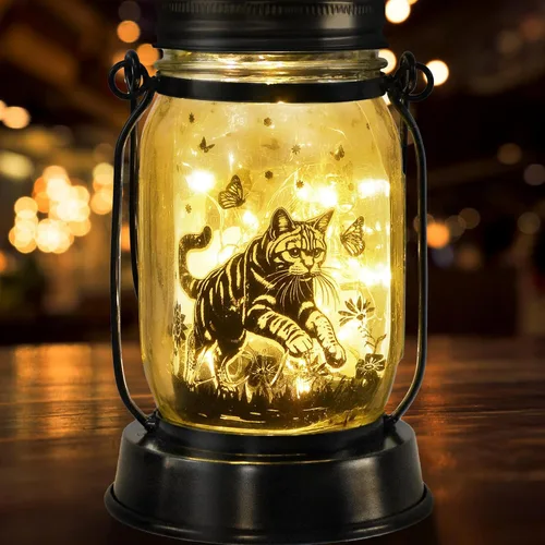 Miniatura 61 de Farol solar de Chihuahua, regalo para mujeres, hombres, mamá, cumpleaños, amantes de perro Chihuahua, luz conmemorativa pérdida de mascotas