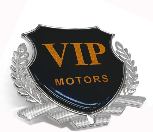 Miniatura 8 de Adhesivo de metal VIP 3D para automóvil, decoración de emblema de automóvil, decoración de automóvil, calcomanías de insignia VIP para automóviles