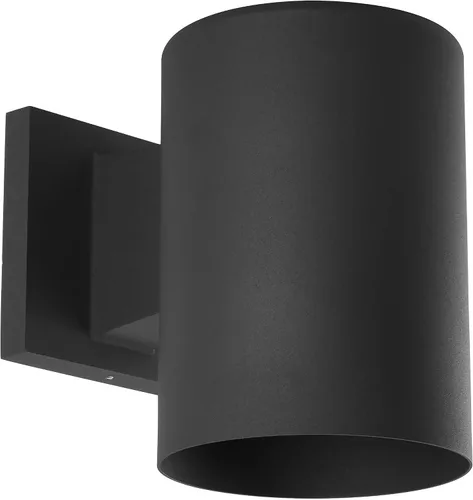 Miniatura 14 de Cylinder Collection - Farol de pared moderno para exteriores, 5 pulgadas, color negro