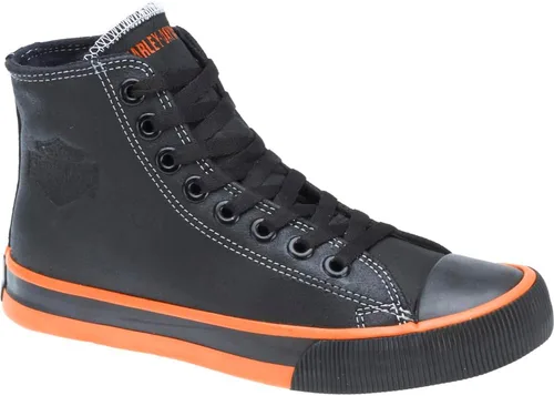 Miniatura 2 de HARLEY-DAVIDSON FOOTWEAR Nathan para hombre, NegroNaranja Vulcanizado Hi-top