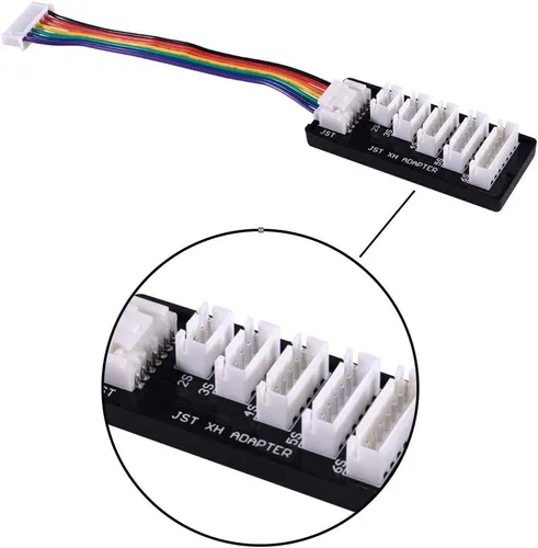 Miniatura 6 de 2pcs RC Product JST-XH-2-6S Lipo Battery Charge Balance Board, JST XH Board Balance Expansion Charger Adapter gor RC 6S LiPo Battery Charge Tabla