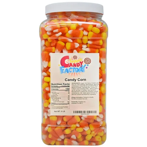 Miniatura 12 de Sarahs Candy Factory Candy Corn en Frasco, 3 Libras