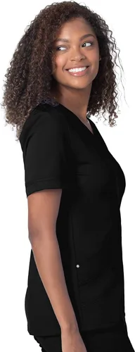 Miniatura 2 de Landau Camiseta médica estándar para mujer suave elástica para el cuello