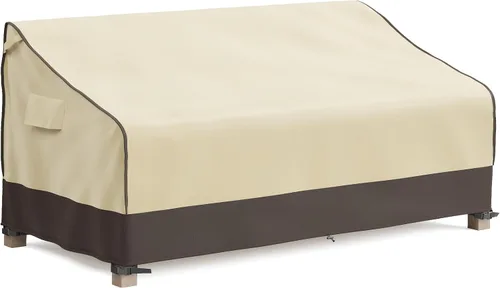 Miniatura 9 de MR.COVER - Funda para sofá biplaza de patio de 2 plazas, impermeable, resistente para muebles de patio, con ventilación de aire y asas, no se