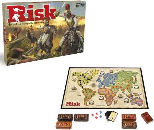 Miniatura 2 de Hasbro 0604072 Risk (en holandés)