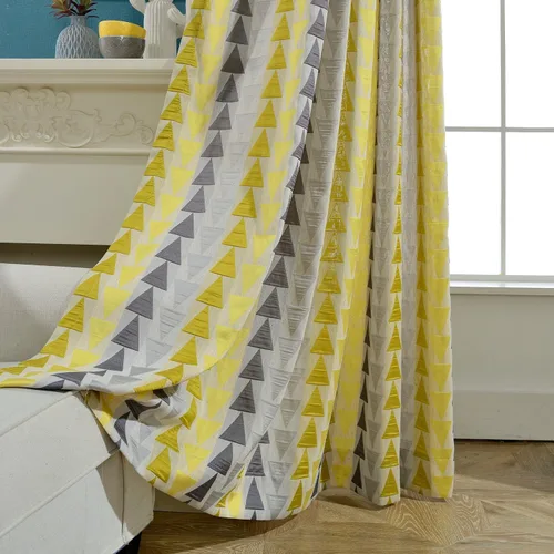 Miniatura 11 de VOGOL - Cortinas Boho, cortinas de ventana con aislamiento térmico y ojales para dormitorio y sala de estar, juego de 2 paneles, 52 x 63 pulgadas