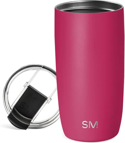 Miniatura 60 de Simple Modern Taza de Café de Viaje Tumbler con Tapa Abatible Reutilizable Aislada de Acero Inoxidable Cold Brew Taza de Café Helado Termo
