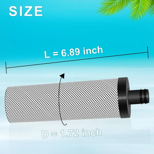 Miniatura 6 de Water Fiter - Filtro de cabezal de ducha AQUAYOUTH 2.0, sistema de filtro de cabezal de ducha de carbono, elimina metales pesados y cloro