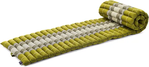Miniatura 39 de Leewadee - Colchón plegable - Futón japonés enrollable -Alfombra de tatami triple pliegue - Cama de piso para invitados - Colchón de camping