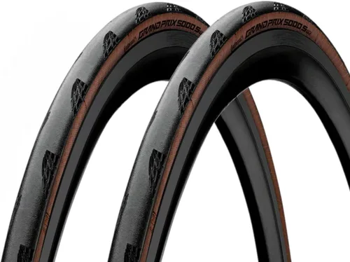 Miniatura 7 de Continental Grand Prix 5000 S TR - Tubeless Road Bike Tire Fast, Light, Durable - BlackChili, Vectran Breaker, LazerGrip, Active Comfort Negro