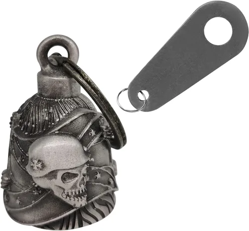 Miniatura 21 de Campana de motocicleta con colgador para motociclista, campanas de motociclista de buena suerte y accesorios de motocicleta, campana de la suerte