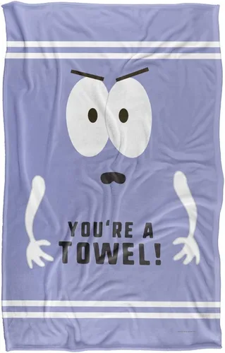 Miniatura 2 de South Park Towelie You're A Towel - Manta de tacto sedoso, súper suave, 36 x 58 pulgadas
