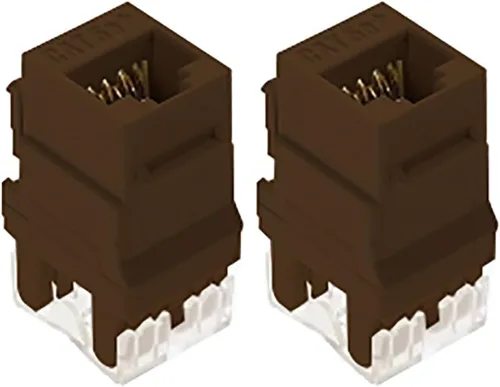 Miniatura 9 de Legrand - Conector Keystone OnQ RJ45, conector Keystone para Cat 5e, funciona con placas de pared multimedia para garantizar una terminación segura