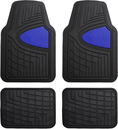 Miniatura 16 de Alfombrillas para piso de automóvil FH-F11322 de FH GROUP, ultrarresistentes, goma de primera calidad, recortables