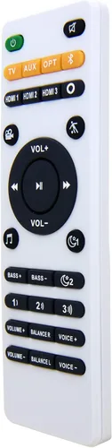 Miniatura 4 de YING RAY Nuevo control remoto de repuesto apto para barra de sonido Polk React y barra de sonido Polk Command