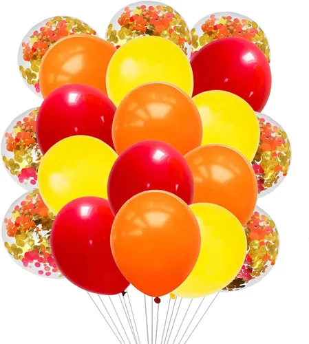 Miniatura 5 de We Moment Globos negros de 12 pulgadas color verde oscuro y dorado metálico cromado con globos de confeti, para baby shower, decoración de fiesta