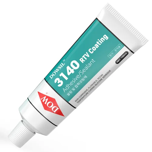 Miniatura 4 de 3140 RTV Sellador de silicona de tubo de 1.8 onzas/adhesivo resistente a altas temperaturas, impermeable, aislante para reparación de sellos