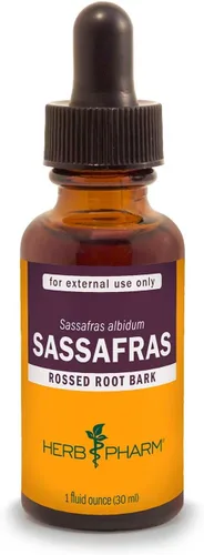 Herb Pharm Extracto líquido de corteza de raíz de sasafrás, 1 onza líquida