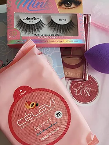 Miniatura 4 de Set de maquillaje de belleza Caja de 5 productos cosméticos de tamaño completo, grandes regalos por menos de $10, incluye una gama de productos