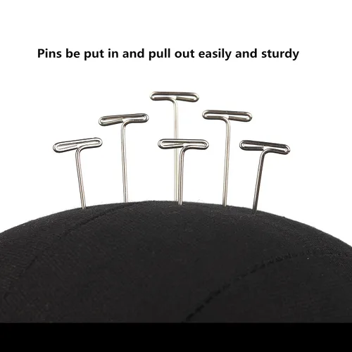 Miniatura 6 de Cabeza de peluca de lona de 21 pulgadas con cabeza de maniquí para hacer pelucas y peinados