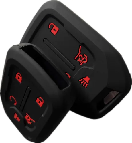 Miniatura 2 de Funda protectora para llavero inteligente para Chevrolet Silverado GMC Acadia Terrain Yukon Suburban Tahoe HYQ1AA 13584502 1551A-AA