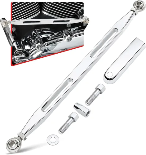 Miniatura 10 de Amazicha Engranaje de palanca de cambios para motocicleta, color negro, compatible con Harley Davidson Softail Dyna Touring Street Glide Electra