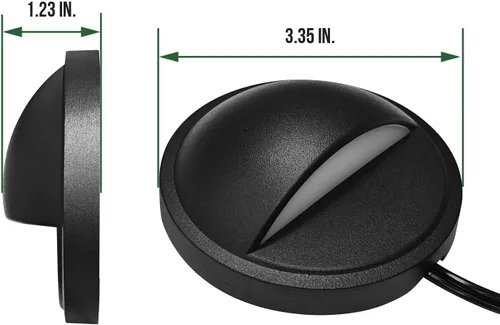 Miniatura 6 de GKOLED Luces LED de Cubierta de Bajo Voltaje, Luz de Barandilla de Escalón de Paisaje con Chips LED Integrados de 2W, Accesorios de Iluminación