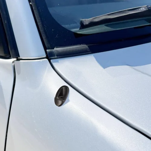 Miniatura 3 de SZSAUTO - Adorno de repuesto para base de antena de automóvil, OEM 86392-0C030, ABS duradero, impermeable, montaje de antena, base de ojal, antenas