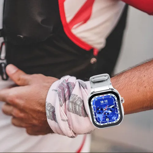 Miniatura 2 de Reloj inteligente para hombres y mujeres, pantalla HD de 2.06 pulgadas, llamada Bluetooth, recordatorio de llamadas entrantes, múltiples