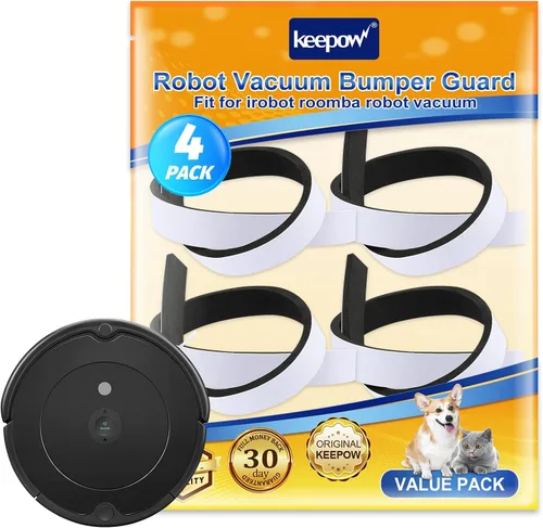 KEEPOW Protector de parachoques compatible con Roomba Robot Aspiradora 671 675 500 600 700 800 Series