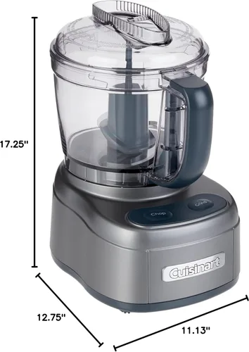 Miniatura 3 de Cuisinart - Picadora y molinillo Elemental ECH-4GM, color gris (Gunmetal)