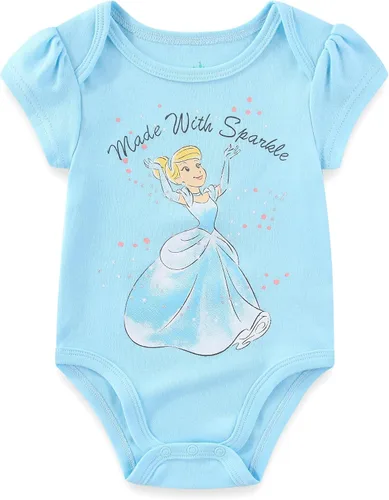 Miniatura 5 de Disney Minnie Mouse Fabulous - Paquete de 5 mamelucos para niñas recién nacidas, bebés y bebés