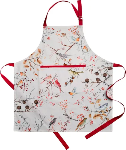 Miniatura 51 de Maison d' Hermine Delantal 100% de algodón para mujeres con bolsillo de cocina delantal de chef para hombres para cocinar primavera verano 001
