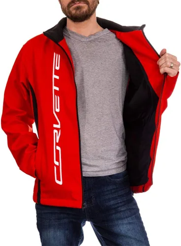 Miniatura 16 de GM Bonded - Chaqueta de poliéster para todas las estaciones, Chevrolet, Corvette, Camaro, Silverado, unisex para hombres y mujeres