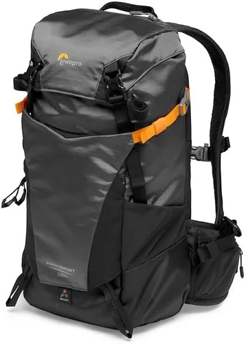 Lowepro PhotoSport BP 15L AW III, mochila de senderismo con acceso lateral, inserción extraíble para cámara y sistema de correa de accesorios, color