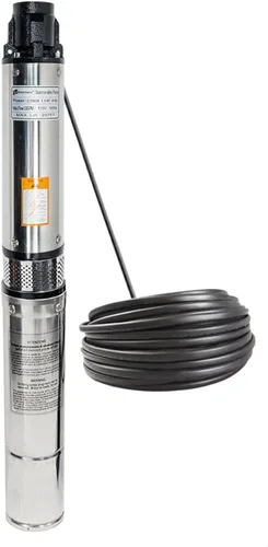 Miniatura 8 de Bomba sumergible de pozo profundo, bomba de pozo de 1 hp 115 V, 33 GPM, cabeza máxima de 207 pies, acero inoxidable, diámetro exterior de 4 pulgadas