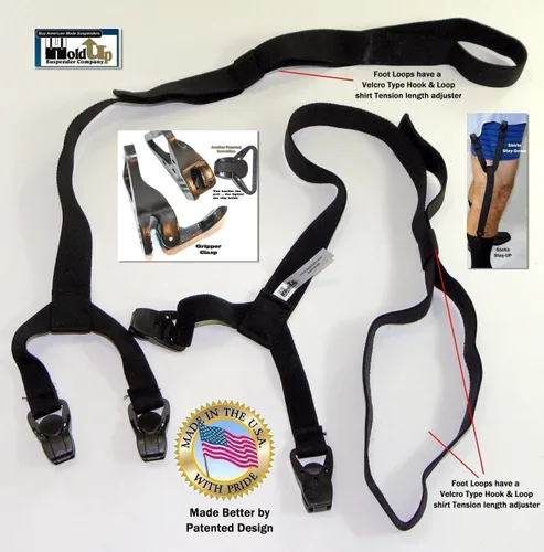 Miniatura 7 de La camisa de vestir Hold-Ups® Stay-downs se mantiene con clips antideslizantes patentados en Estados Unidos