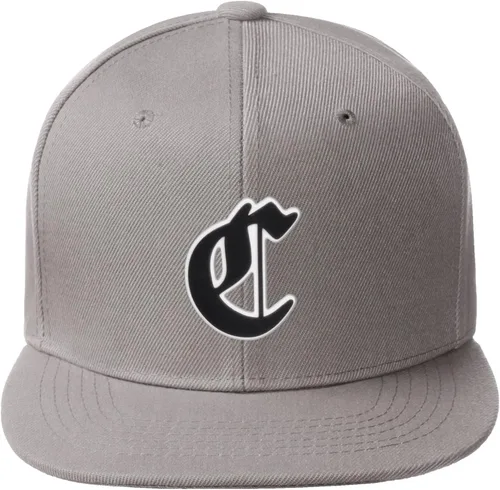 Miniatura 941 de Daxton Gorra clásica con visera de billete plano con letras del alfabeto inglés antiguo de la A a la Z