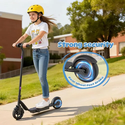 Miniatura 4 de Aovowheel Electric Scooter for Adults, Folding E Scooter with 350W/500W Motor 16/24 Mph Top Speed, Max 19-23 Miles Long Range, 8.5''/10''/14''Tires