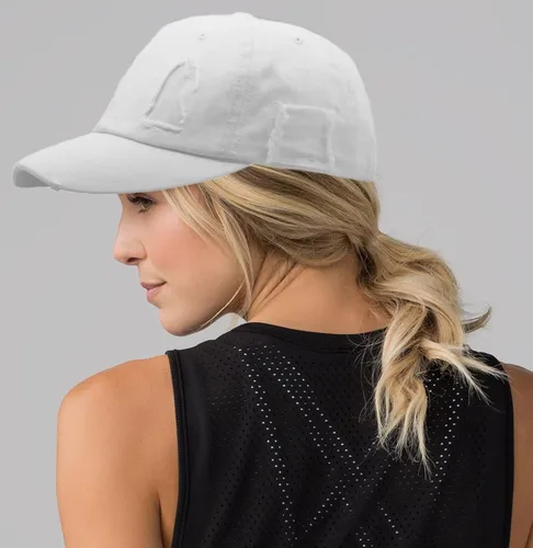 Miniatura 4 de Eohak Ponytail Baseball Hat Distressed Retro Washed Womens Twill