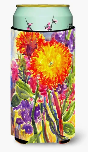 Miniatura 17 de Caroline's Treasures 6015LITERK Flower – Bird of Paradise Botella de vino Hugger Botella Enfriador de Frigorífico Hugger Funda Abrazadora Lavable a