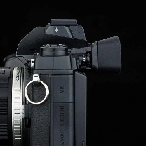 Miniatura 8 de Visor de cámara de silicona blanda Eyepiece para Olympus OM-D E-M1 Mark III & E-M1 Mark II y E-M1 cámara sin espejo, sustituye a Olympus EP-13 EP-12