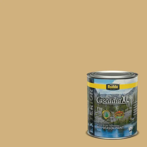 Miniatura 124 de Rodda Paint CASCADIA XL - Pintura satinada e imprimación para exteriores en uno, cuarto de galón, Annabel