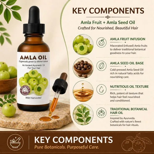 Miniatura 9 de Best Nature's Cosmetics Aceite de amla indio puro y natural – Aceite de grosella espinosa india – Nutre el cuero cabelludo – Acondiciona el cabello