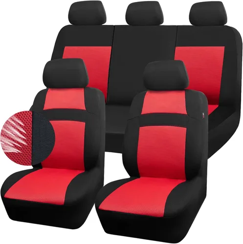 Miniatura 20 de CAR PASS Fundas de Asiento de Automóvil de Malla de Aire Solo para Asientos Delanteros, Fundas de Asiento Universales para Automóvil que se Ajustan