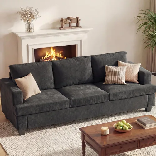 Miniatura 27 de Apicizon Cloud Couches Juegos de Muebles para Sala de Estar, Juego de Sofá Loveseat de 2 Plazas y Sofá de 3 Plazas para Dormitorio, Cómodo Sofá Cama